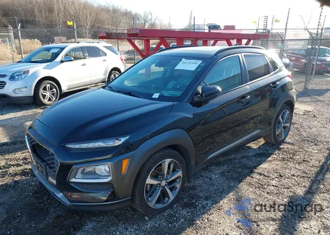 2020 Hyundai Kona Limited z USA, uszkodzony, nr VIN KM8K3CA59LU564833